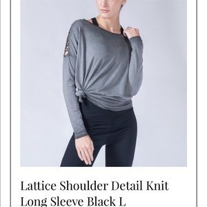 Long Sleeve Athleisure Top